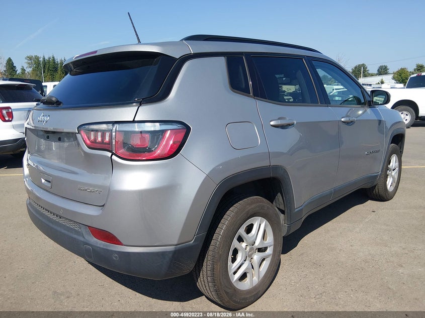 2018 JEEP COMPASS SPORT UTILITY VEHICLE 2.4L I-4 VVT, 180HP