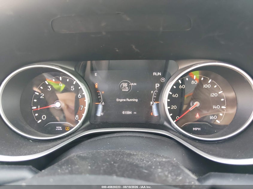 2018 JEEP COMPASS SPORT UTILITY VEHICLE 2.4L I-4 VVT, 180HP