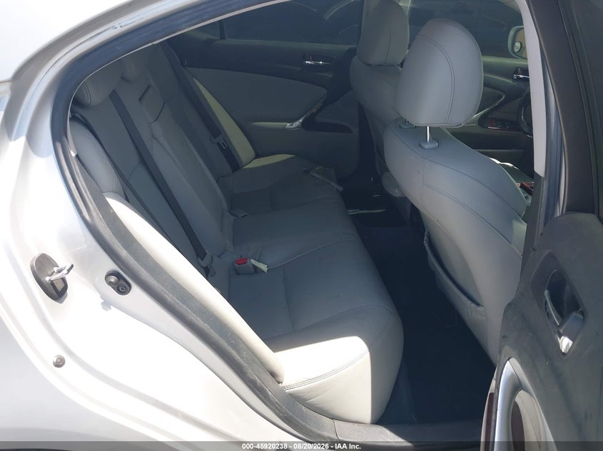 2008 LEXUS IS 250 auction photo 8
