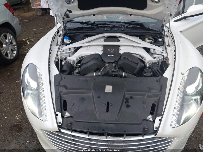 2015 ASTON MARTIN RAPIDE SEDAN 6.0L V-12 DOHC, VVT, 552HP