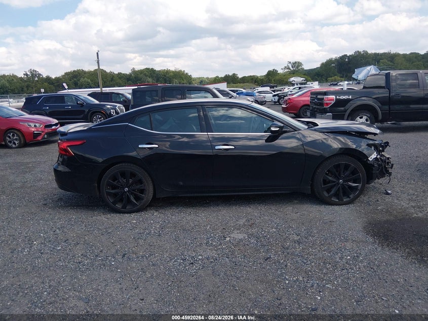 2017 NISSAN MAXIMA SEDAN 3.5L V-6 DOHC, VVT, 300HP