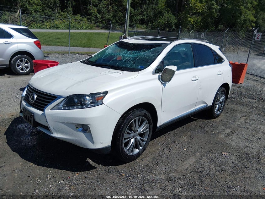 2013 Lexus RX, Front End, IAAI, VIN 2T2ZK1BA9DC116091 — photo 2