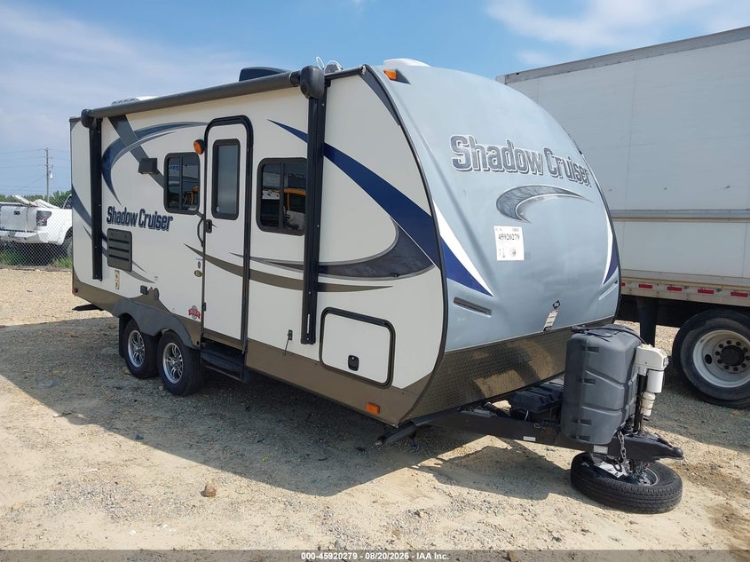 2015 CRUISER SHADOW CRUISER 195WBS TRAVEL TRAILER auction photo 1