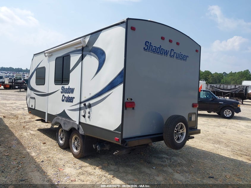 2015 CRUISER SHADOW CRUISER 195WBS TRAVEL TRAILER auction photo 3