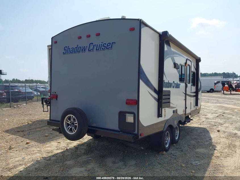 2015 CRUISER SHADOW CRUISER 195WBS TRAVEL TRAILER auction photo 4