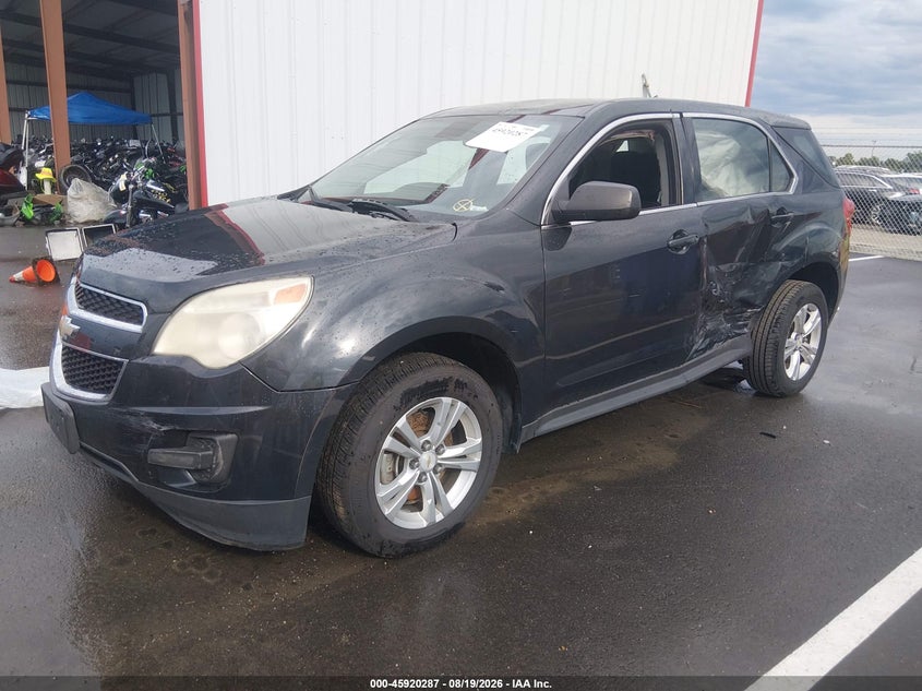 2014 Chevrolet Equinox, Left Rear, IAAI, VIN 2GNALAEK8E6281143 — photo 2