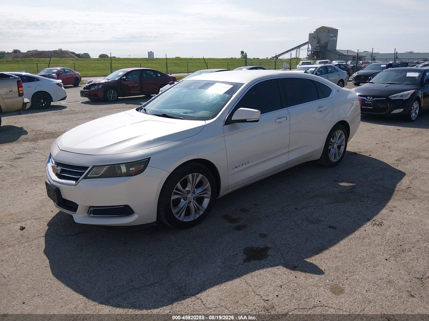 2014 Chevrolet Impala, Right Side, IAAI, VIN 2G1125S37E9150048 — photo 2