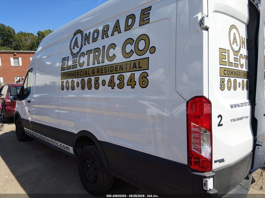 Vin: 1ftbw3x84nka56281, lot: 46419389, ford transit-350 cargo van 20223
