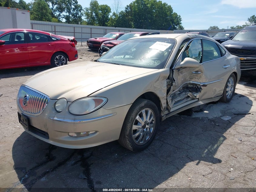 BUICK LACROSSE 2009 VIN 2G4WD582491138770