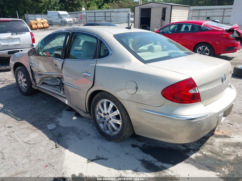 BUICK LACROSSE 2009 VIN 2G4WD582491138770