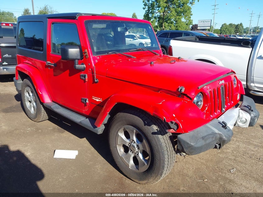 2014 JEEP WRANGLER auction photo 1