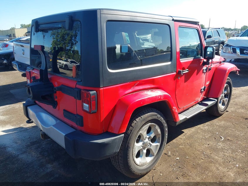2014 JEEP WRANGLER auction photo 4