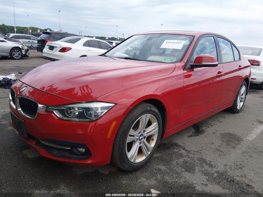 2016 BMW 3er, Град, IAAI, VIN WBA8E3G53GNT79819 — фото 2