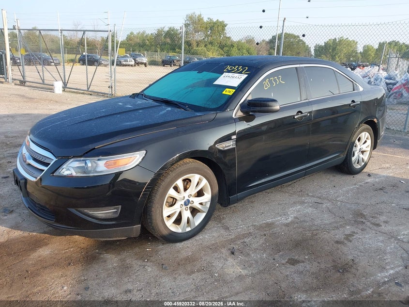 2012 FORD TAURUS SEDAN 3.5L V-6 DOHC, VVT, 263HP