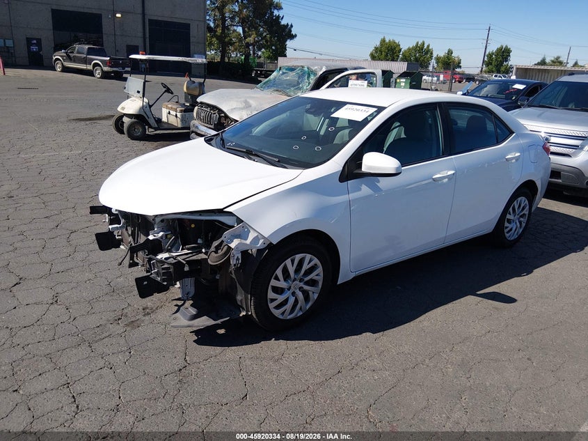 2018 Toyota Corolla, Front End, IAAI, VIN 2T1BURHE5JC022472 — photo 2