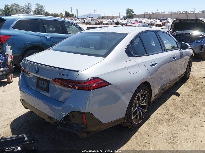Vin: wby33fk03rcs00417, lot: 46419433, bmw i5 edrive40 20244