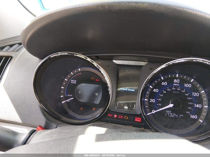 2015 HYUNDAI SONATA HYBRID auction photo 7