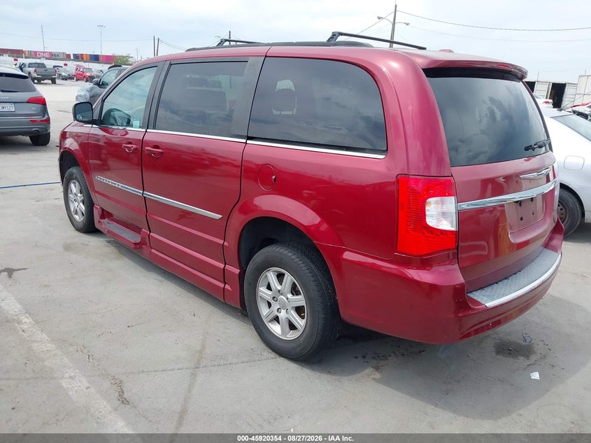 Vin: 2a4rr5dg9br694854, lot: 46419442, chrysler town & country touring 20113