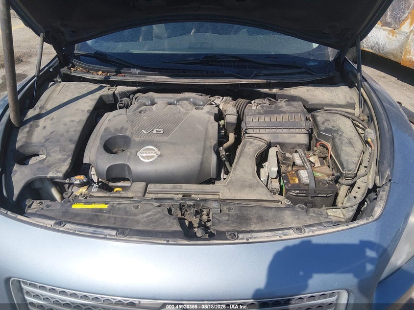 NISSAN MAXIMA 2010 VIN 1N4AA5AP9AC832789