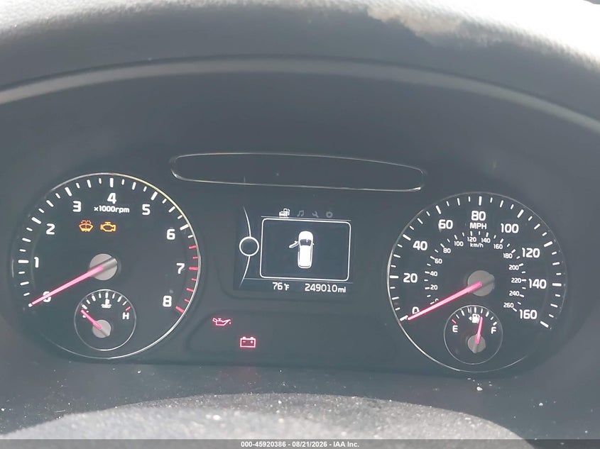 2016 KIA SORENTO auction photo 7