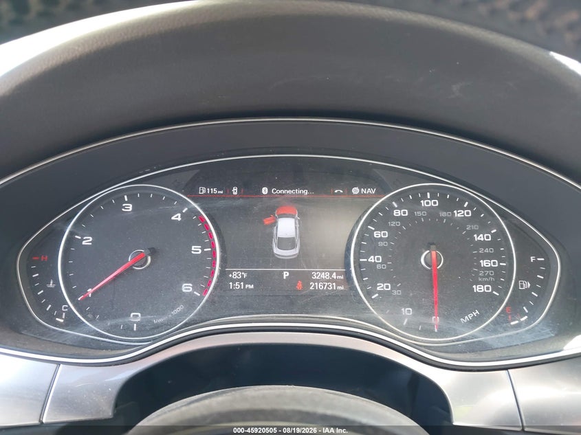 2014 AUDI A7 auction photo 7