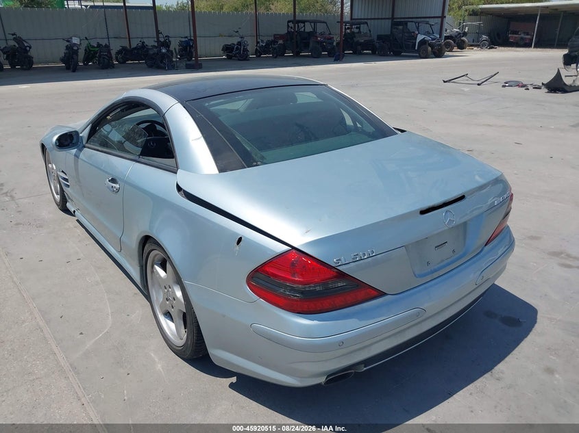 2003 MERCEDES-BENZ SL 500 — zdjęcie 3