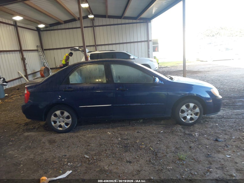 KIA SPECTRA 2006 VIN KNAFE121065345156