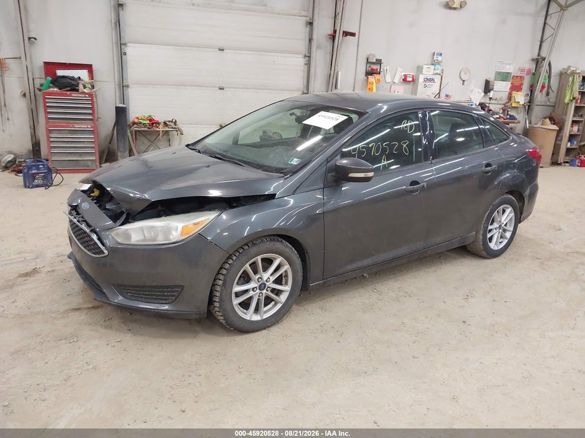 2017 Ford Focus, Front End, IAAI, VIN 1FADP3F20HL315453 — photo 2