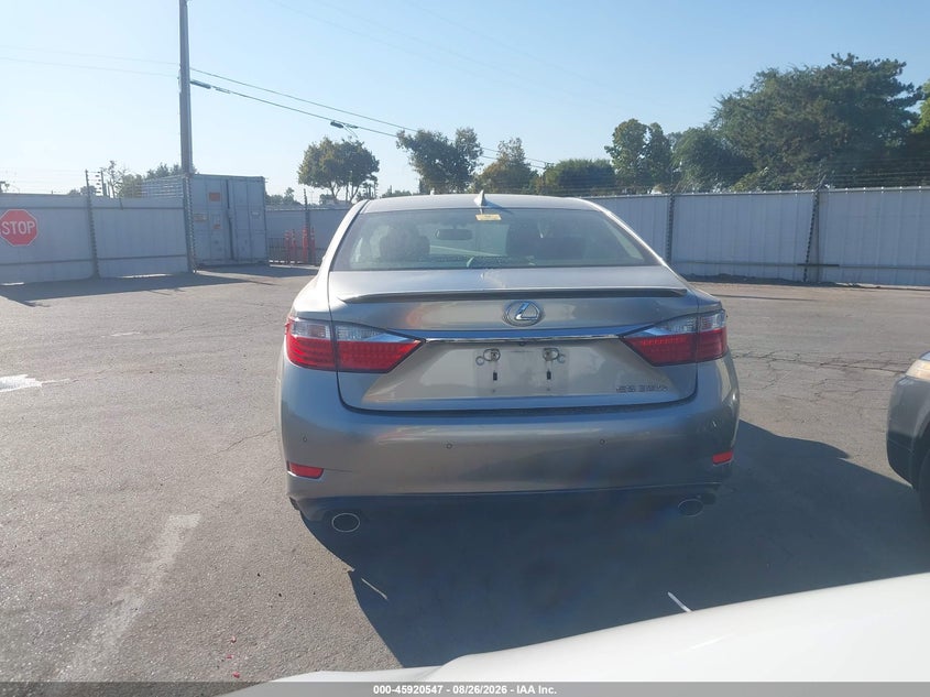 2015 LEXUS ES SEDAN 3.5L V-6 DOHC, VVT, 268HP