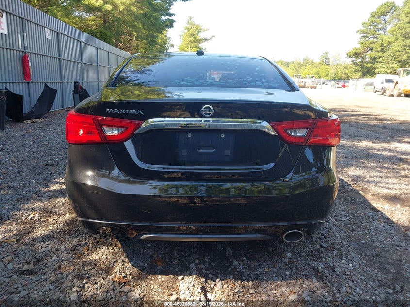 NISSAN MAXIMA 2016 VIN 1N4AA6AP9GC904492