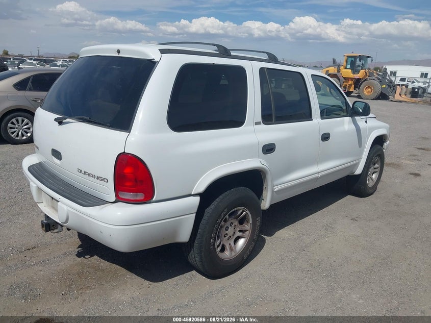 2002 DODGE DURANGO auction photo 4