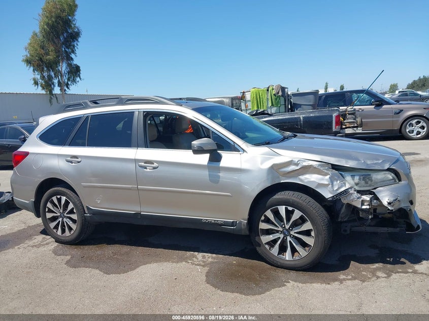 2015 SUBARU OUTBACK SPORT UTILITY VEHICLE 2.5L H-4 DOHC, VVT, 175HP
