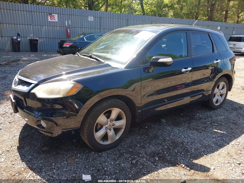 2009 Acura RDX, Right Side, IAAI, VIN 5J8TB18529A000958 — photo 2