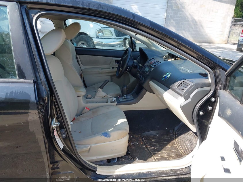 2012 SUBARU IMPREZA auction photo 5