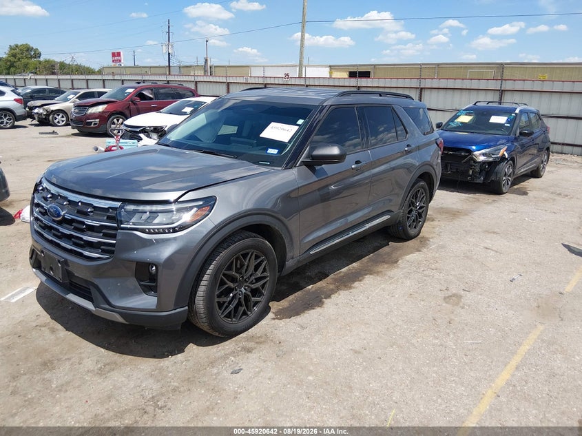 2025 Ford Explorer, Right Side, IAAI, VIN 1FMUK7DH2SGC98996 — photo 2