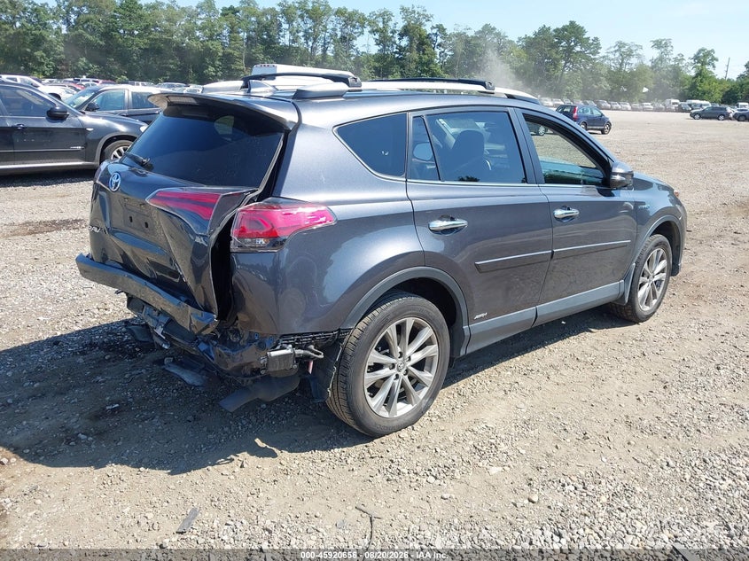 2016 TOYOTA RAV4 HYBRID auction photo 4