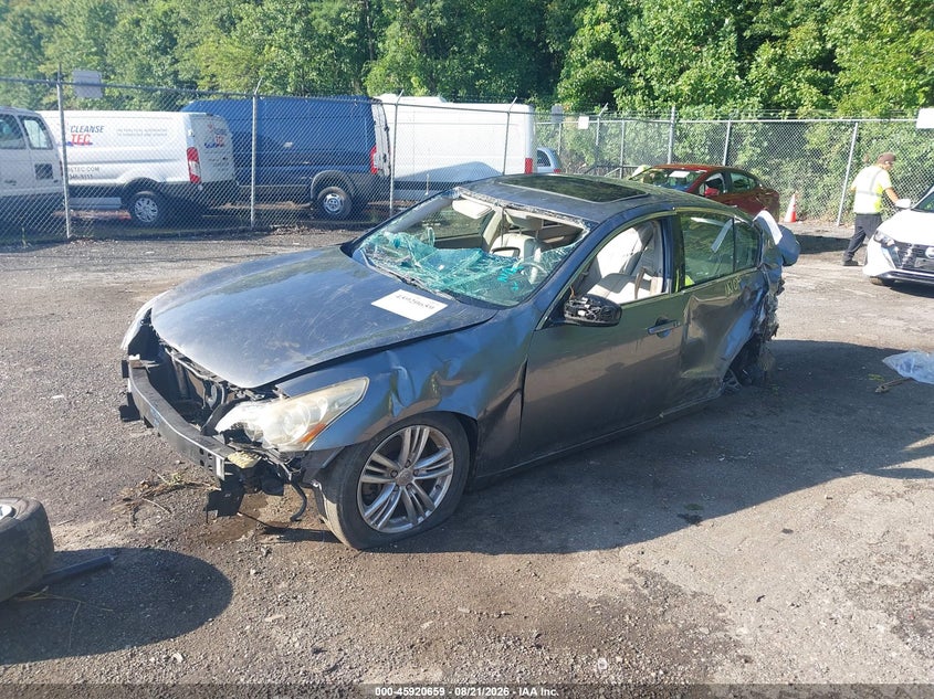 2011 Infiniti G, Left Rear, IAAI, VIN JN1CV6AR2BM412174 — photo 2