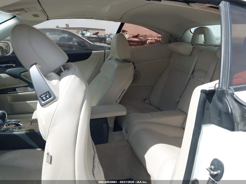 2010 LEXUS IS 250C auction photo 8