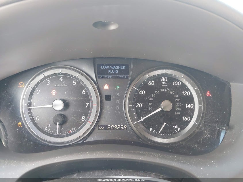 2008 LEXUS ES 350 auction photo 7