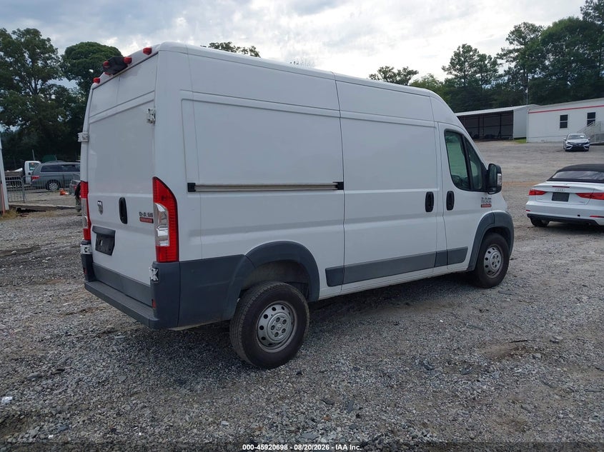 RAM PROMASTER 1500 2017 VIN 3C6TRVBG0HE543885