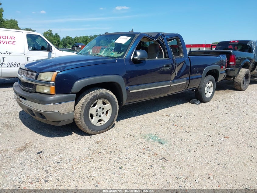 2005 Chevrolet Silverado 1500 Z71, Переворот, IAAI, VIN 1GCEK19Z45Z178505 — фото 2
