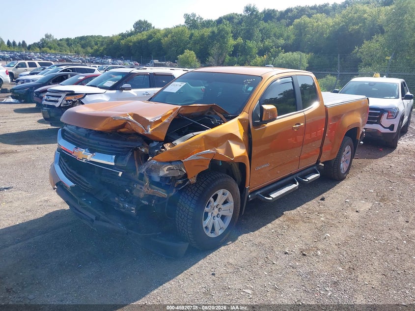 2017 Chevrolet Colorado, Удар спереду, IAAI, VIN 1GCHTCEN3H1302937 — фото 2