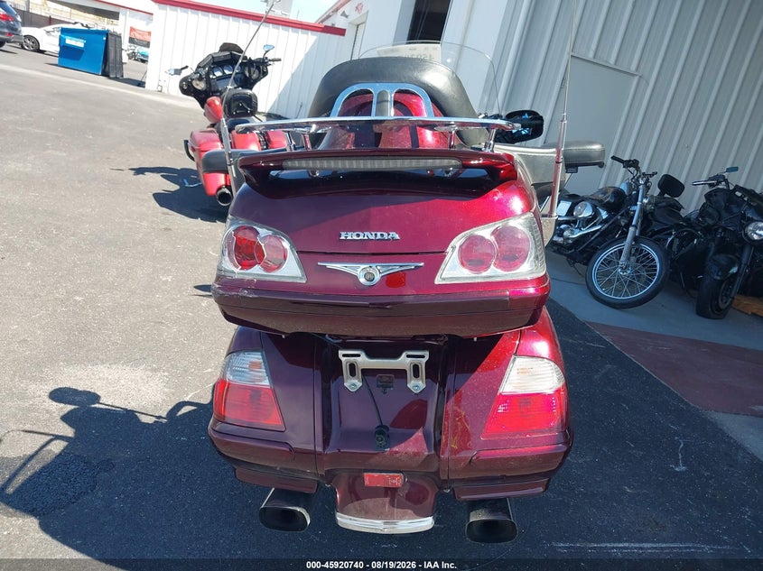 2008 HONDA GL1800 auction photo 6