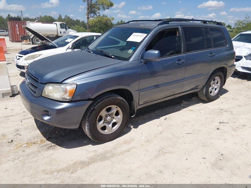 2006 Toyota Highlander, Обычный износ, IAAI, VIN JTEGD21A260148659 — фото 2