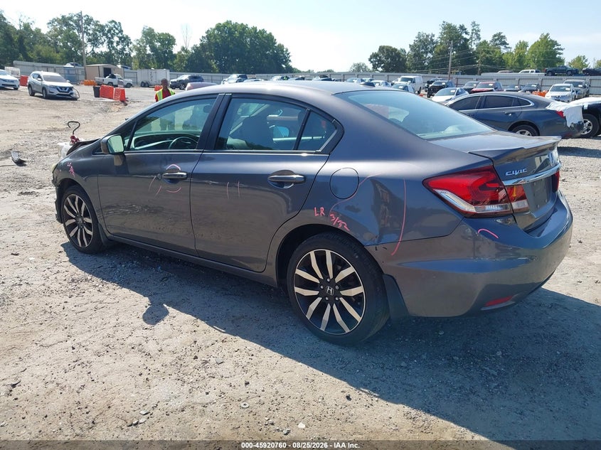 2015 HONDA CIVIC auction photo 3