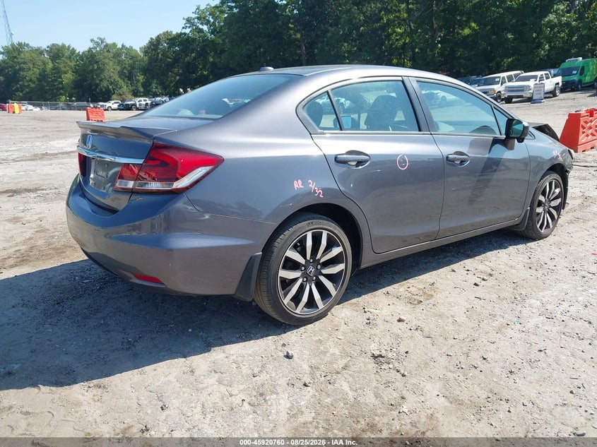 2015 HONDA CIVIC auction photo 4