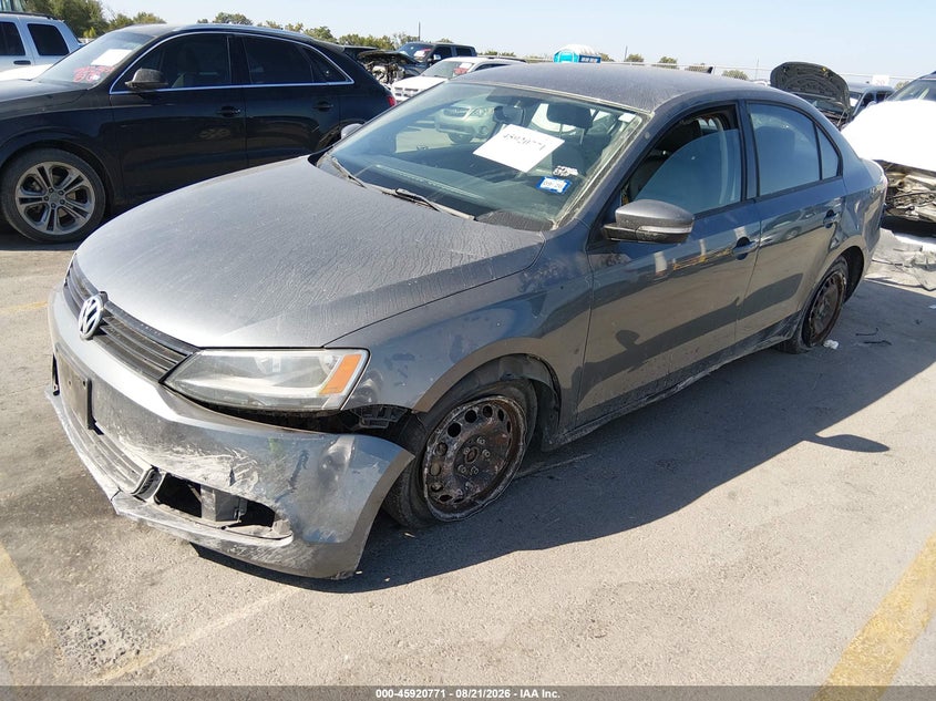 2014 Volkswagen Jetta 1.8T Se, Normal Wear & Tear, IAAI, VIN 3VWD07AJ4EM213584 — photo 2