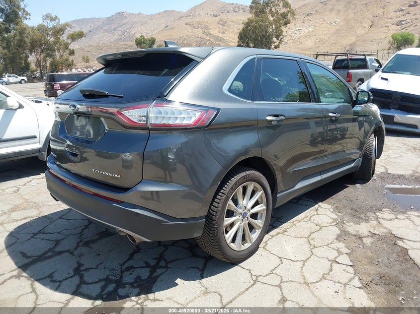 2017 FORD EDGE auction photo 4