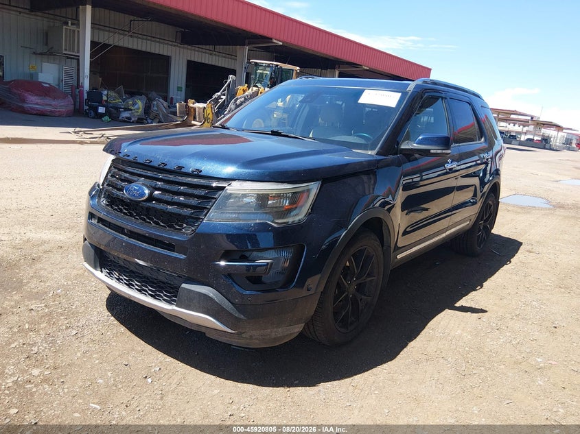 2016 Ford Explorer, Front End, IAAI, VIN 1FM5K8F89GGA50727 — photo 2