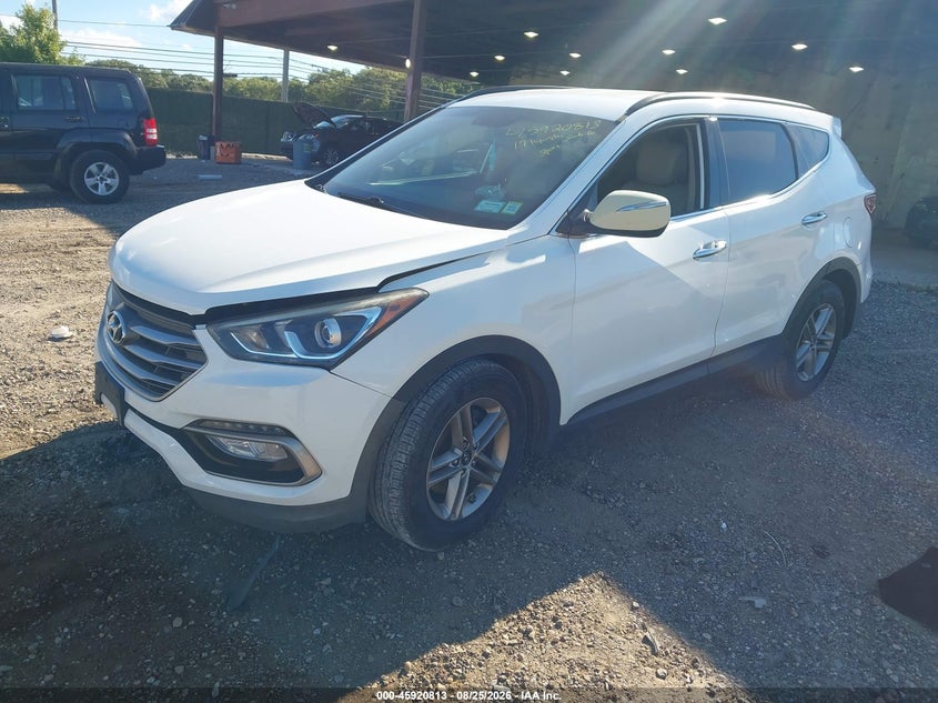 Vin: 5nmzudlb6hh034276, lot: 46419901, hyundai santa fe sport 2.4l 20172